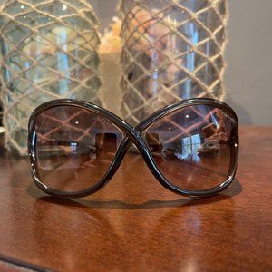 Tom Ford Women's 'TF009 Whitney 692' Brown Fashion Sunglasses - Brown Lens